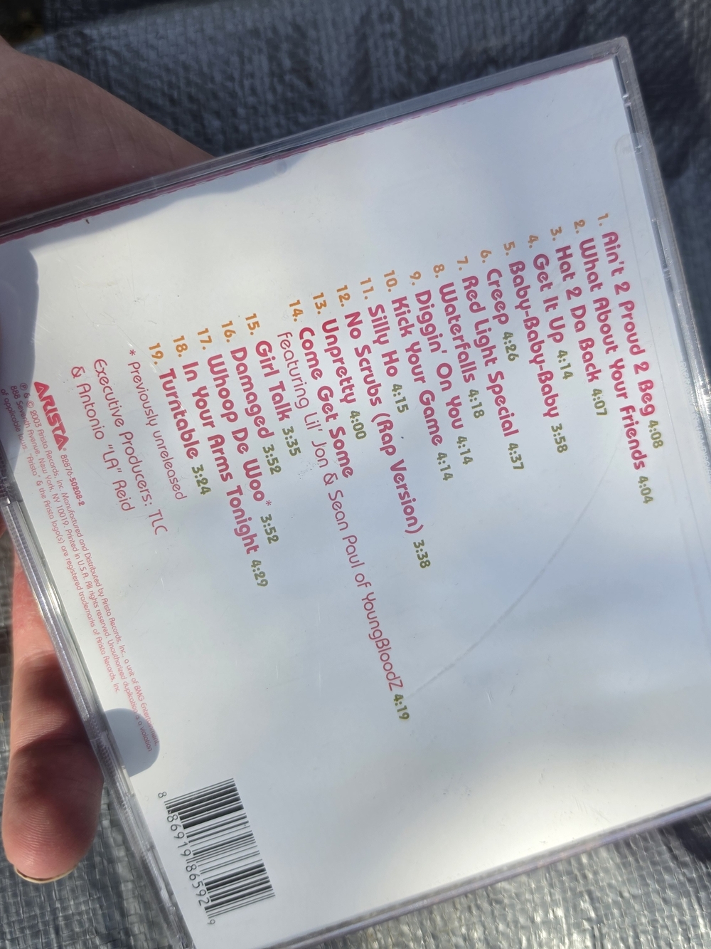 TLC CD - Picture 2 of 3